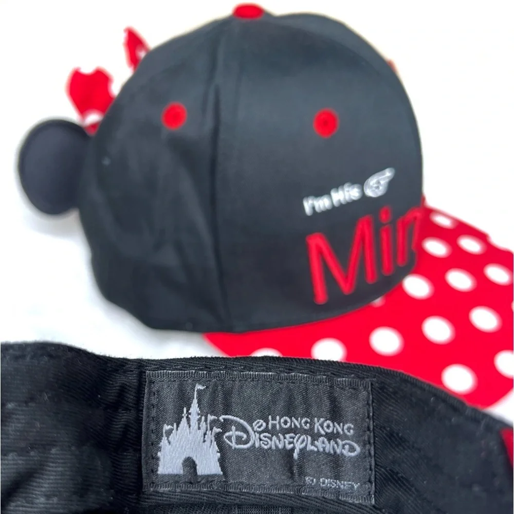Disney New Hong Kong Disneyland I'm His Minnie I'm Her Mickey Couple's Hats NWT - Picture 15 of 17